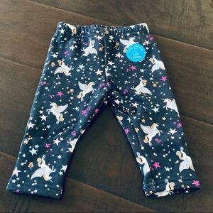 NWT 6m. Carter’s Baby Girl Unicorn Cozy Fleece Lined Snug-Fit Leggings